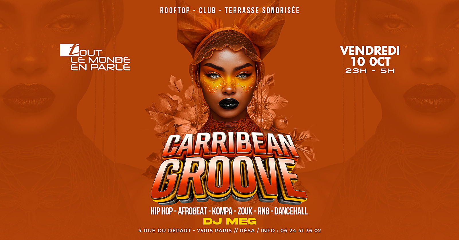 Soiree Club Caribbean Groove Hiphop / Afrobeat /
