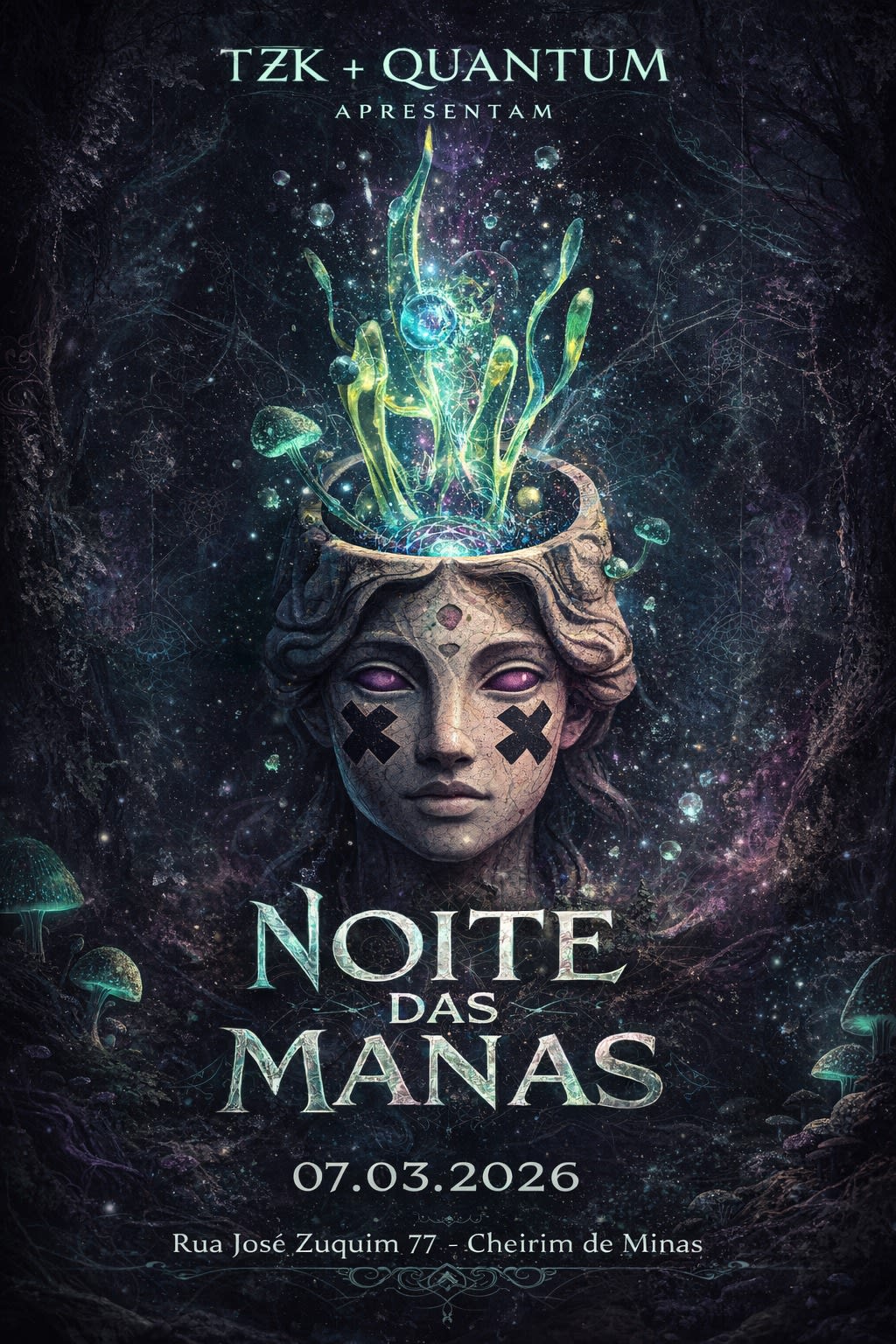 Noite Das Manas Quantum + Tzolkin