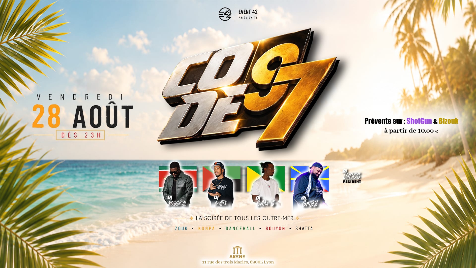 🔥 « Code 97 » Seconde Édition 🔥
