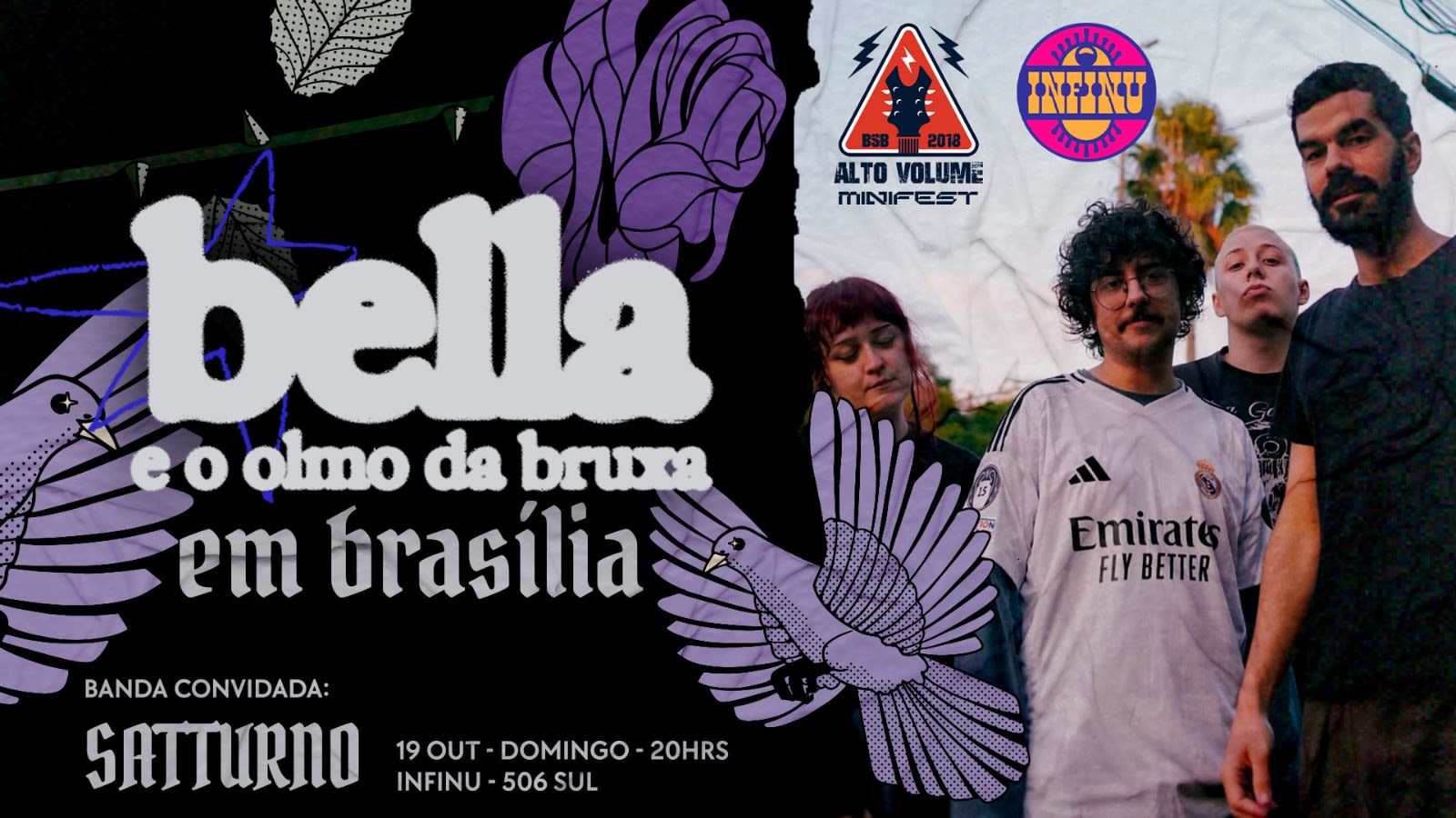 Bella E O Olmo Da Bruxa + Satturno Em Brasília