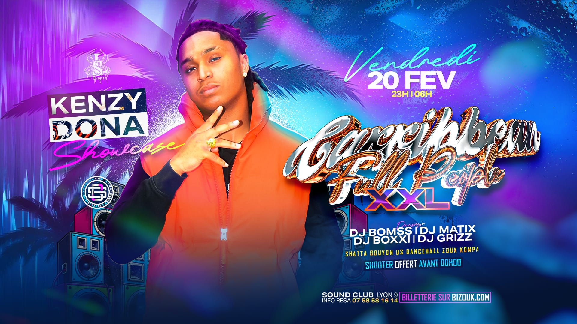 Show Case Kenzy Dona - Caraibbean Full People Xxl