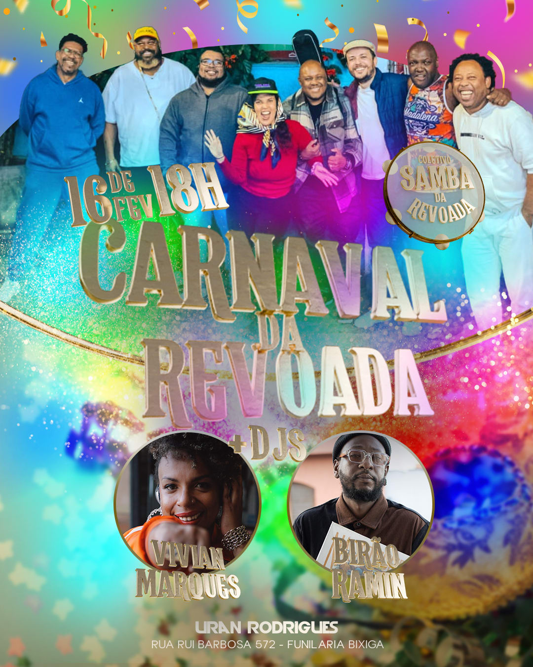 Carnaval Do Coletivo Samba Da Revoada Na Funilaria - Segunda