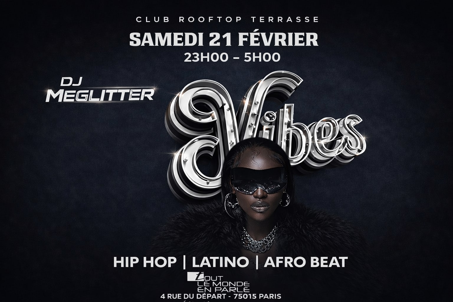 Club Soiree Vibes /Rooftop / Hiphop/Afrobeat /Latino