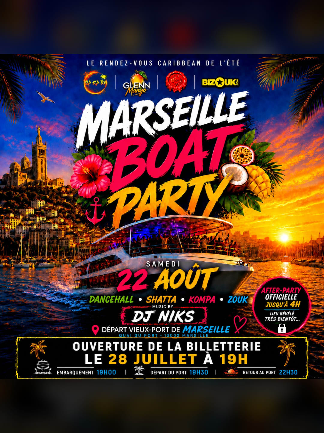 Marseille Boat Party + After