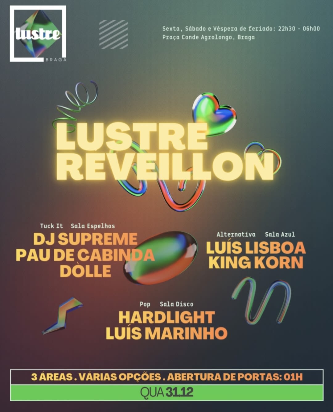 Reveillon 26 :: Lustre :: Braga