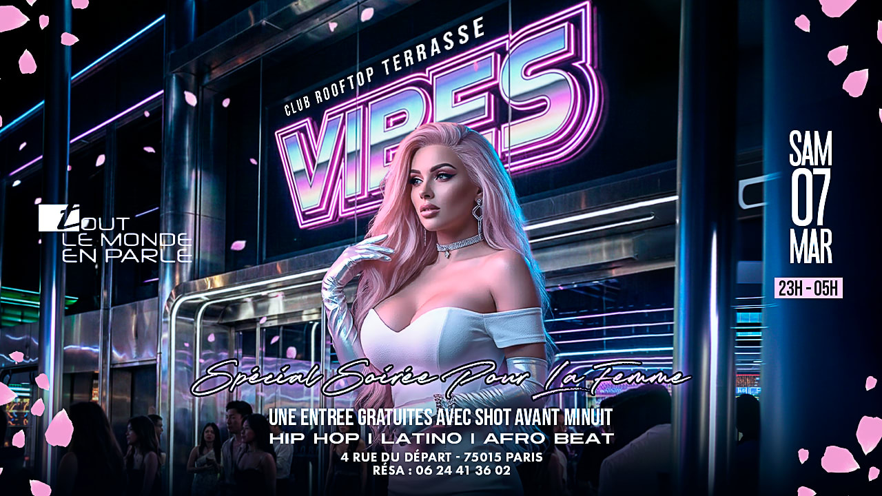 Soiree Vibes /Rooftop / Club / Hiphop/Afrobeat /Latino