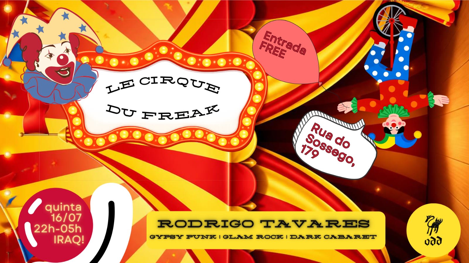 Le Cirque Du Freak | Semana 3 Da Residência Odd No Iraq