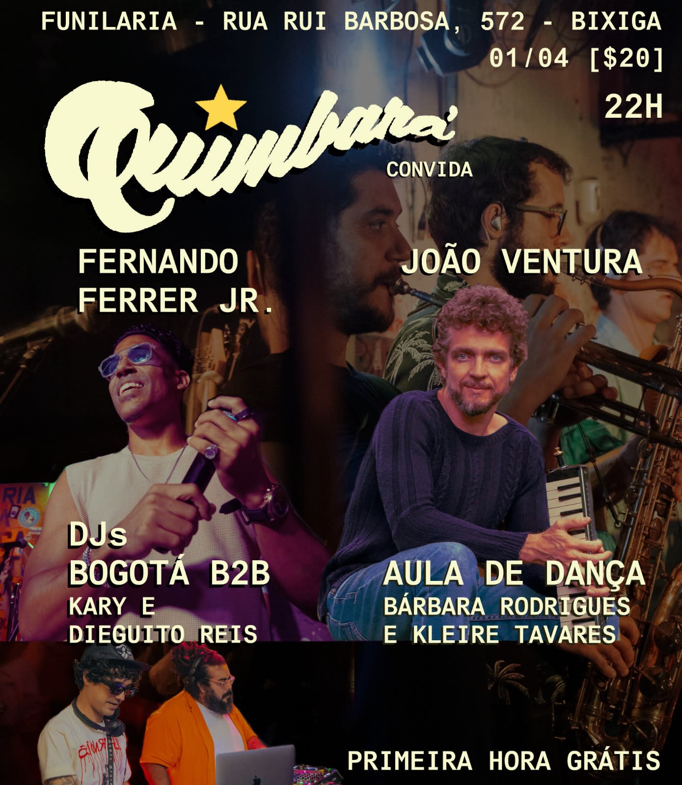 Quarta Latina Com Quimbará Na Funilaria - 01/04