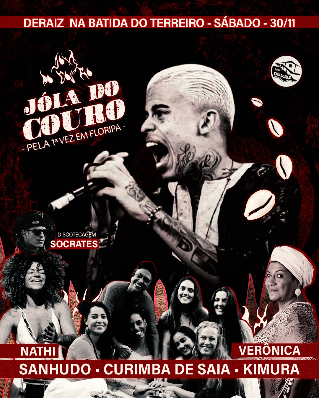 Na Batida Do Terreiro Com Jóia Do Couro