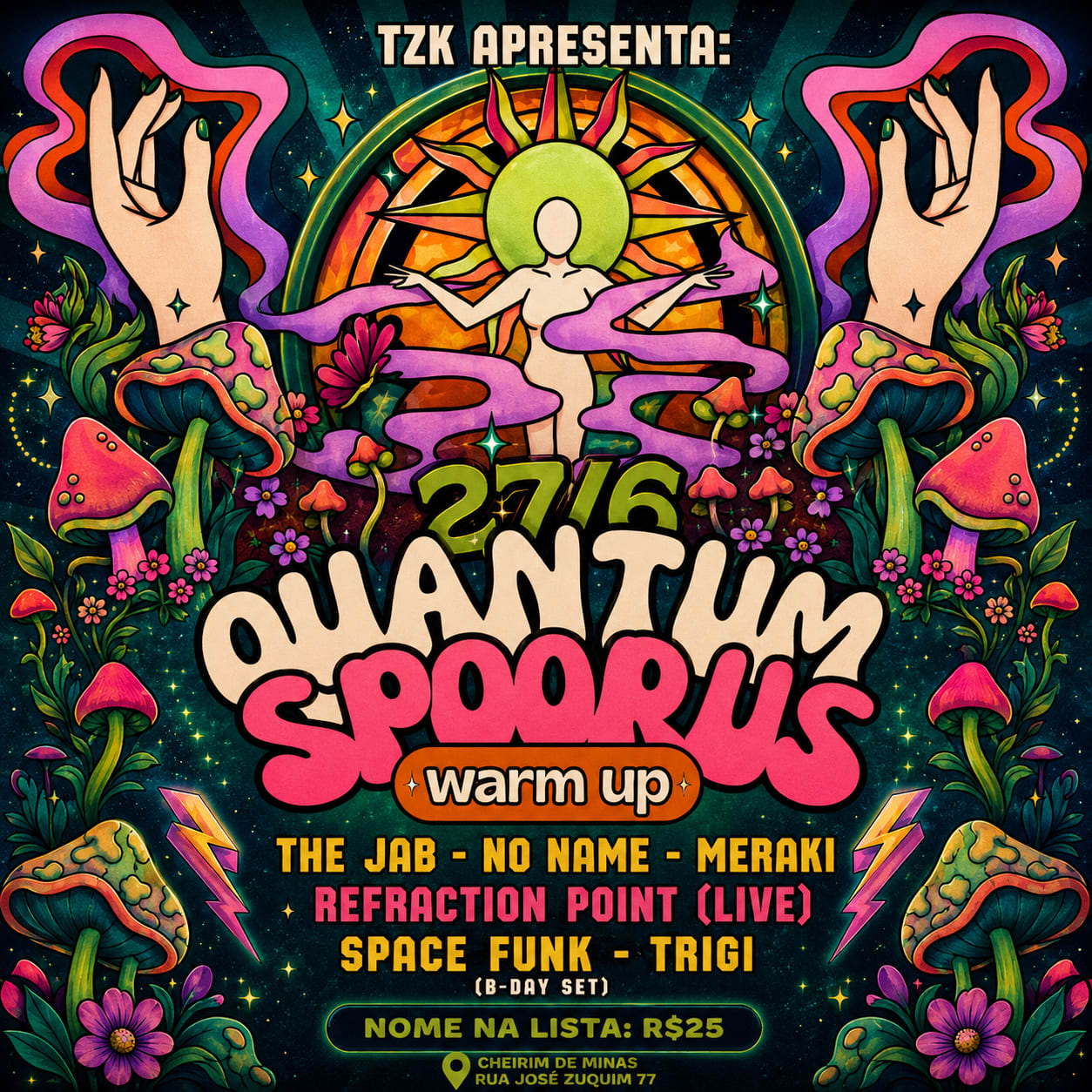 Tzolkin+Warmup Quantum E Spoorus Gathering