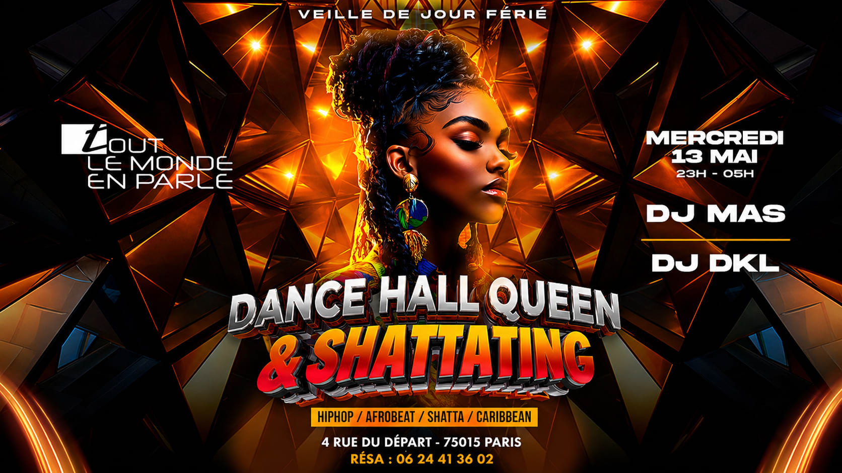 Club Dance Hall Queen & Shattating (Veille De Jours Ferie )
