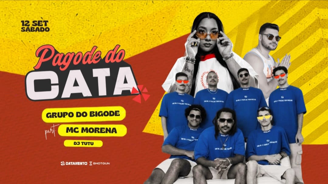 Pagode Do Cata - Grupo Do Bigode - MC Morena - 12/09