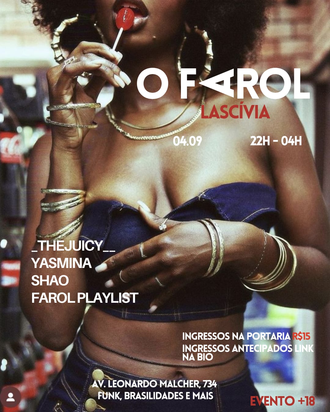 O Farol: Lascívia
