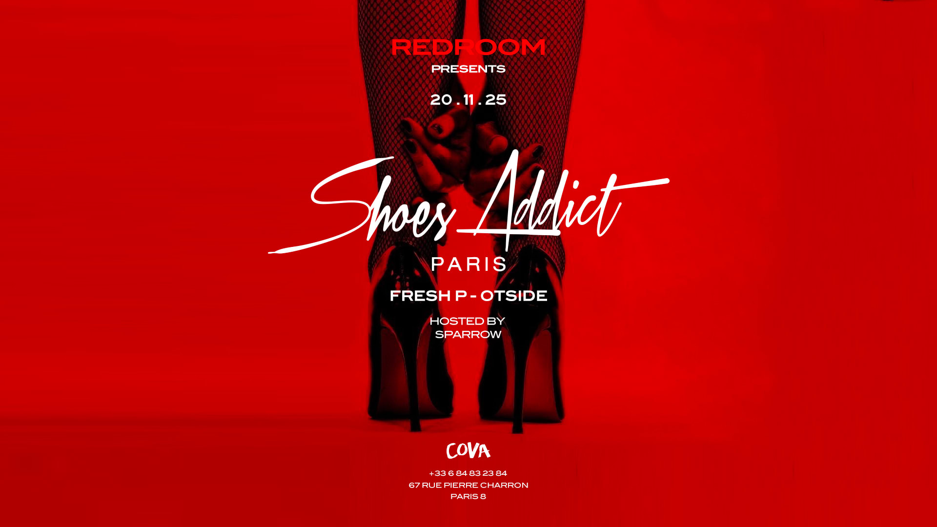 Redroom | Every Thursday At Cova Club Paris