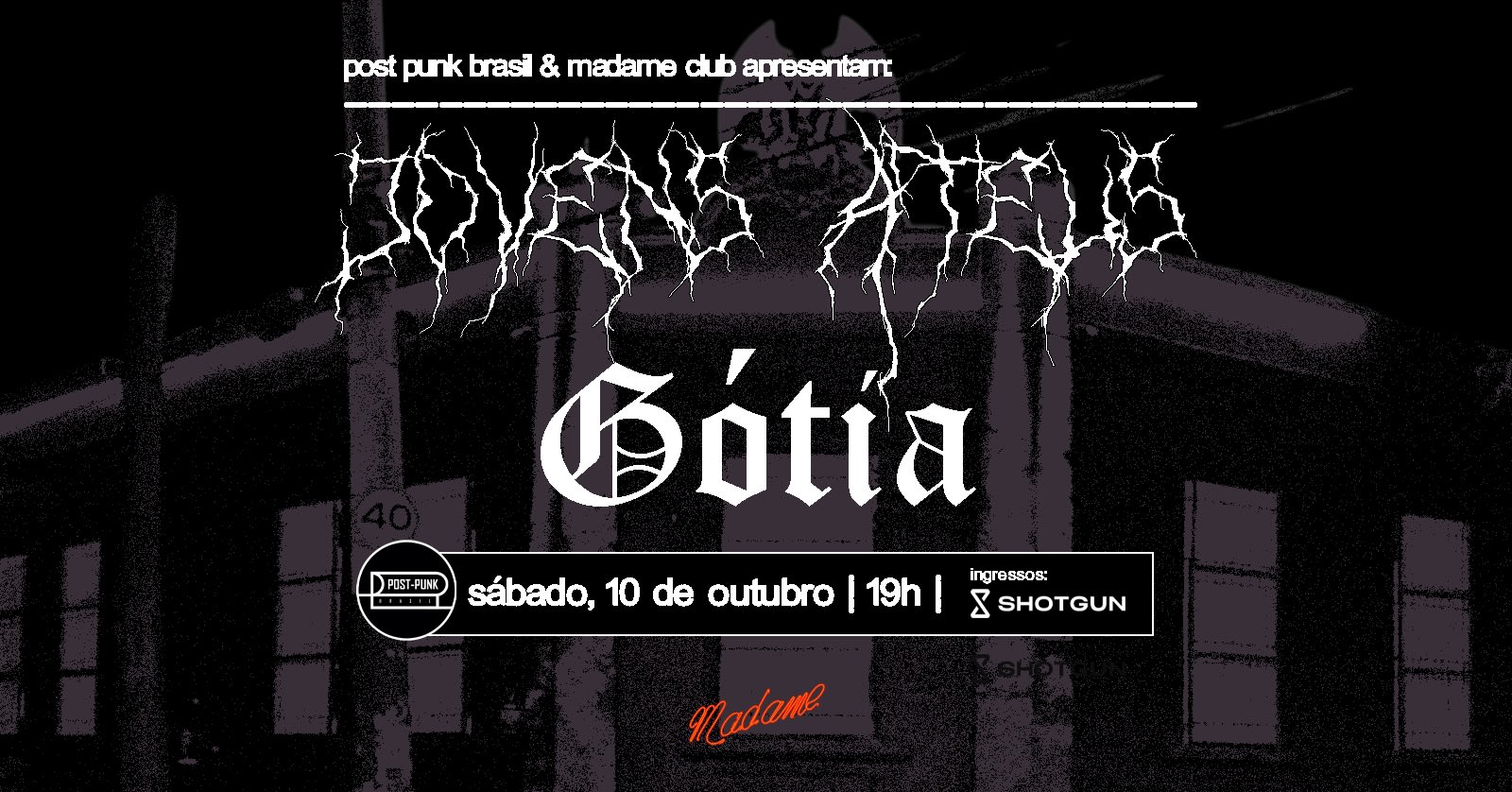 Post-Punk Brasil: Jovens Ateus + Gótia