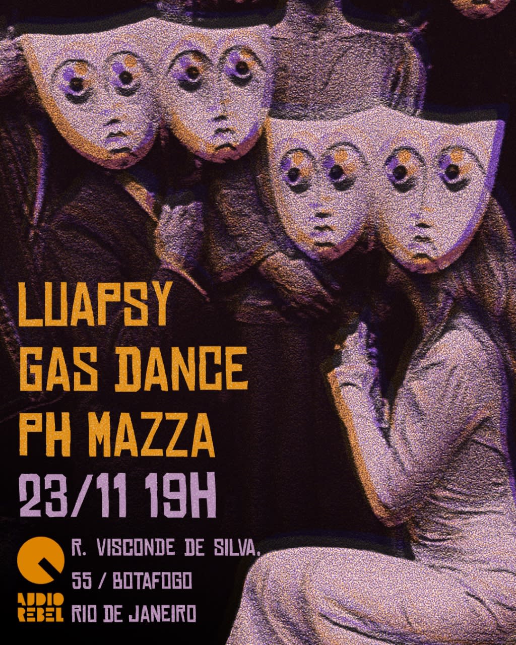 Luapsy + Gas Dance + Ph Mazza Na Audio Rebel