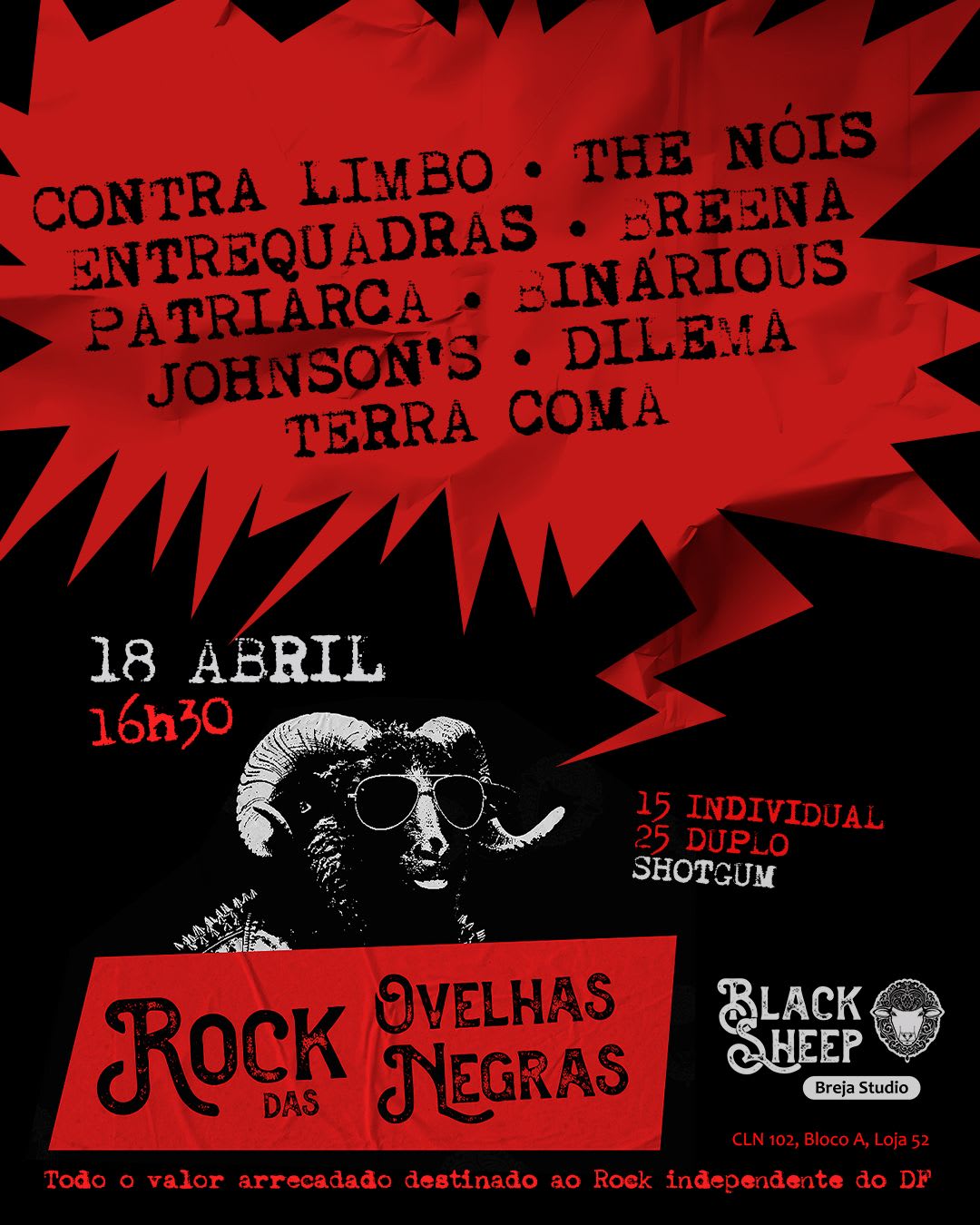 Rock Das Ovelhas Negras