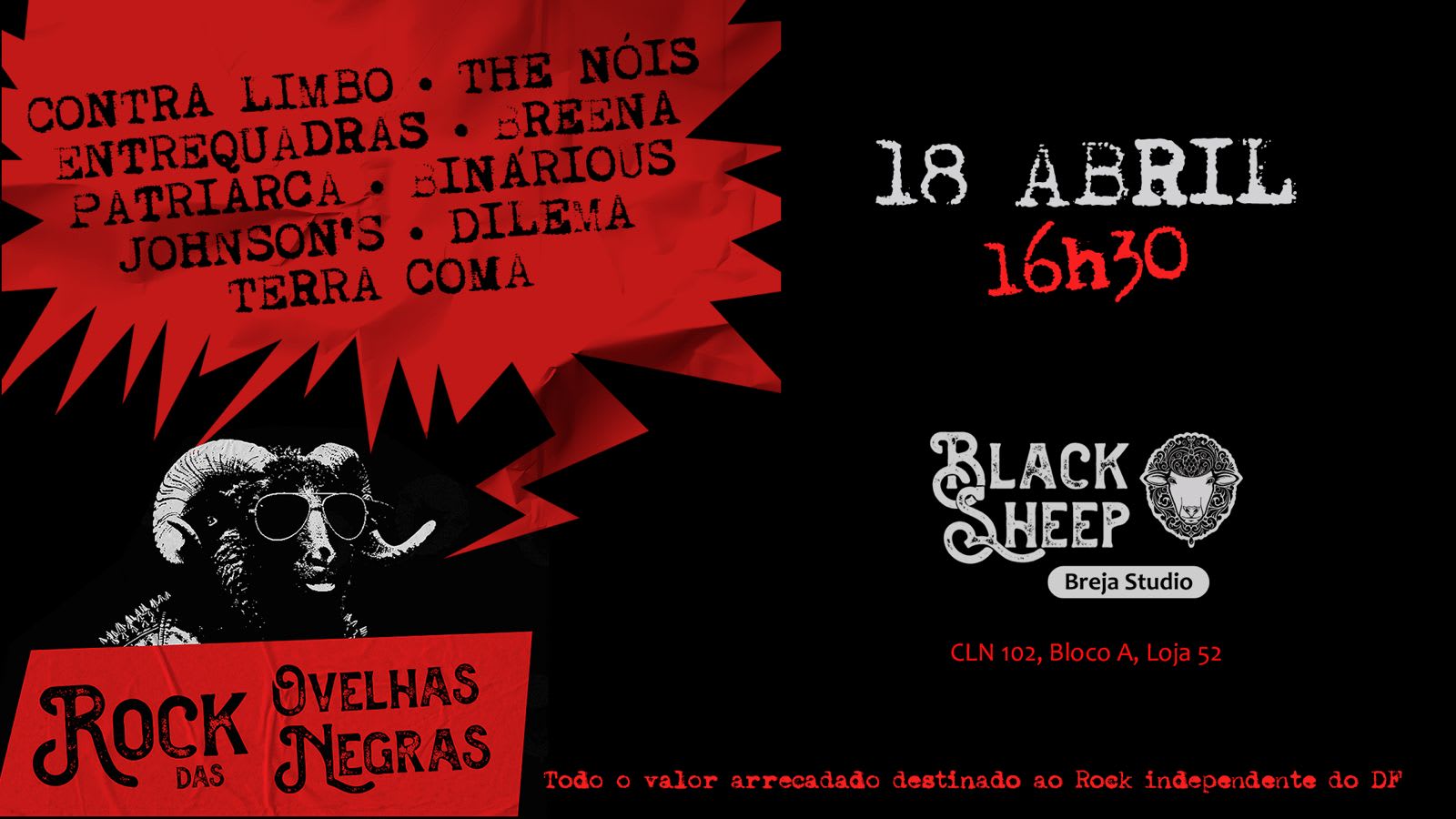 Rock Das Ovelhas Negras