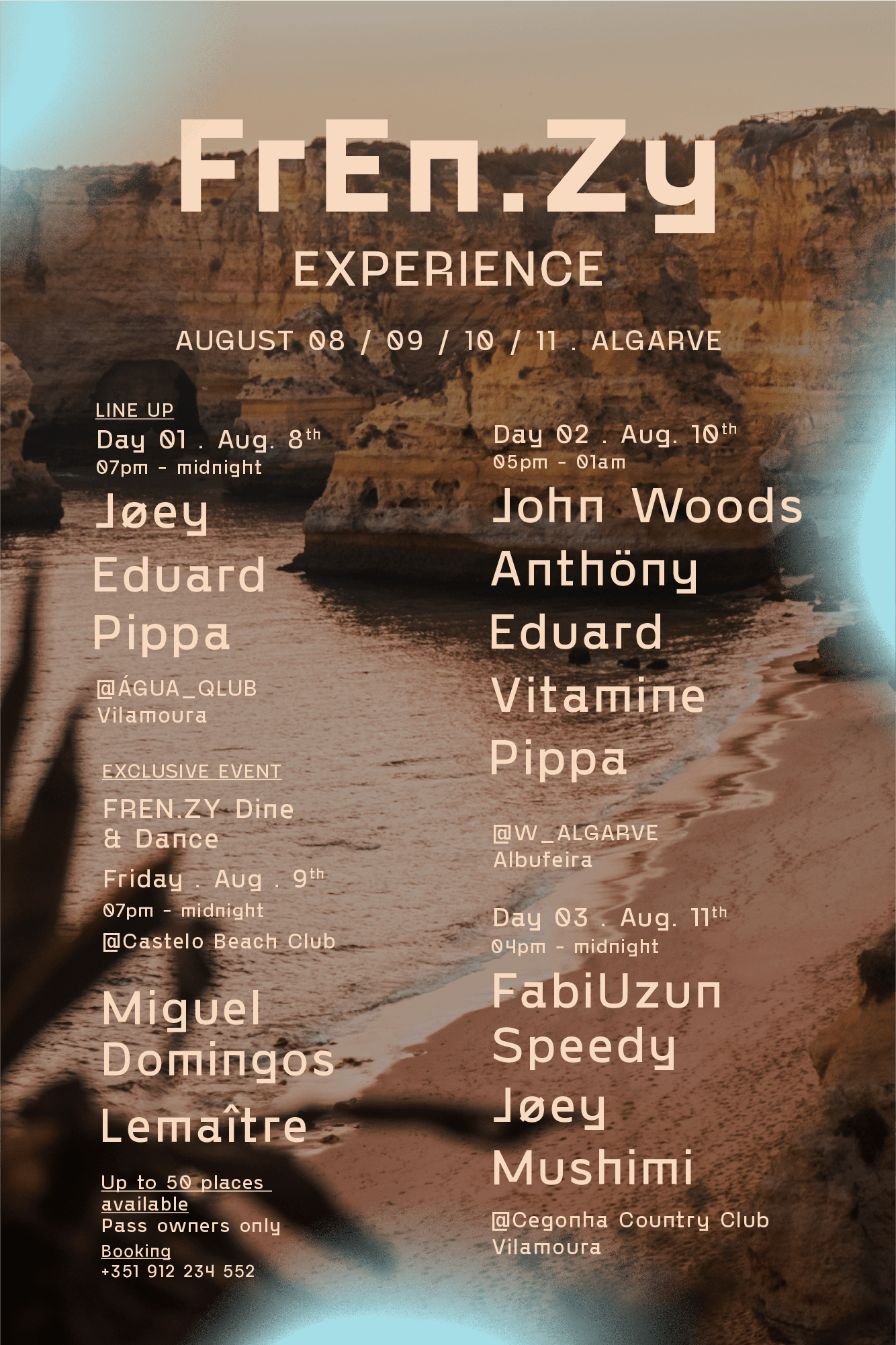 Fren.Zy Algarve Experience 8, 9, 10 E 11 De Agosto