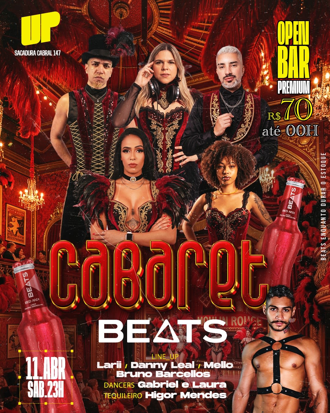 Up - Cabaret Open Bar Com Skol Beats