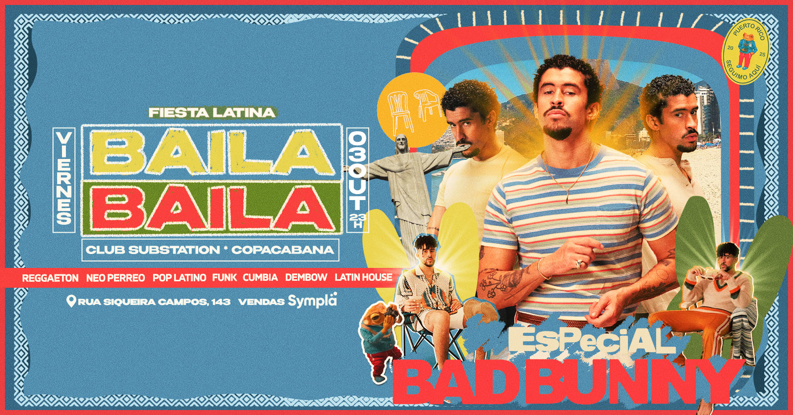 Fiesta Latina Baila Baila | Especial Bad Bunny 03 Octubre
