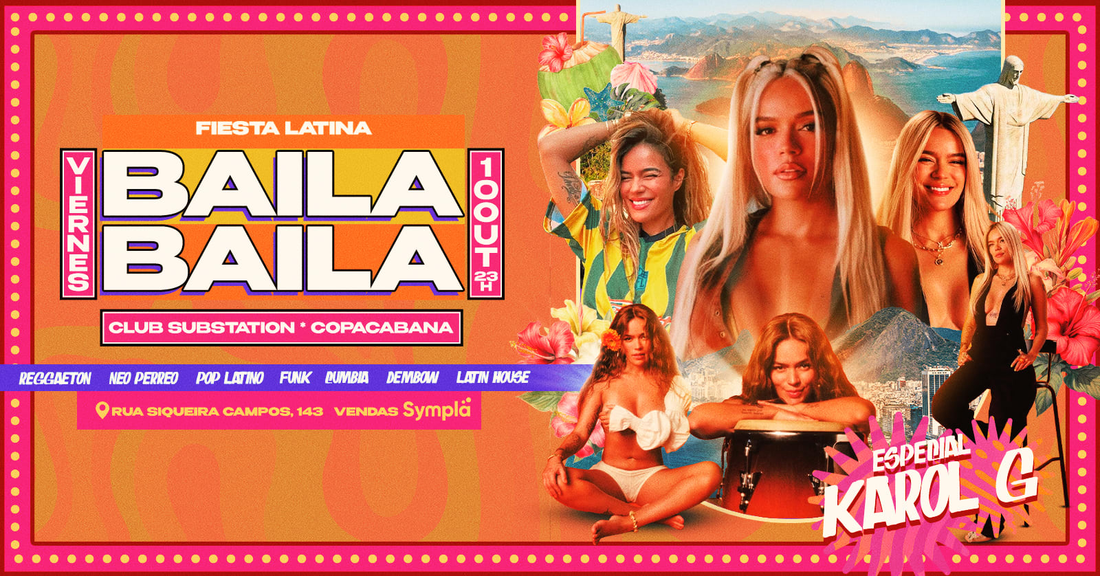 Fiesta Latina Baila Baila | Especial Karol G 10 Octubre