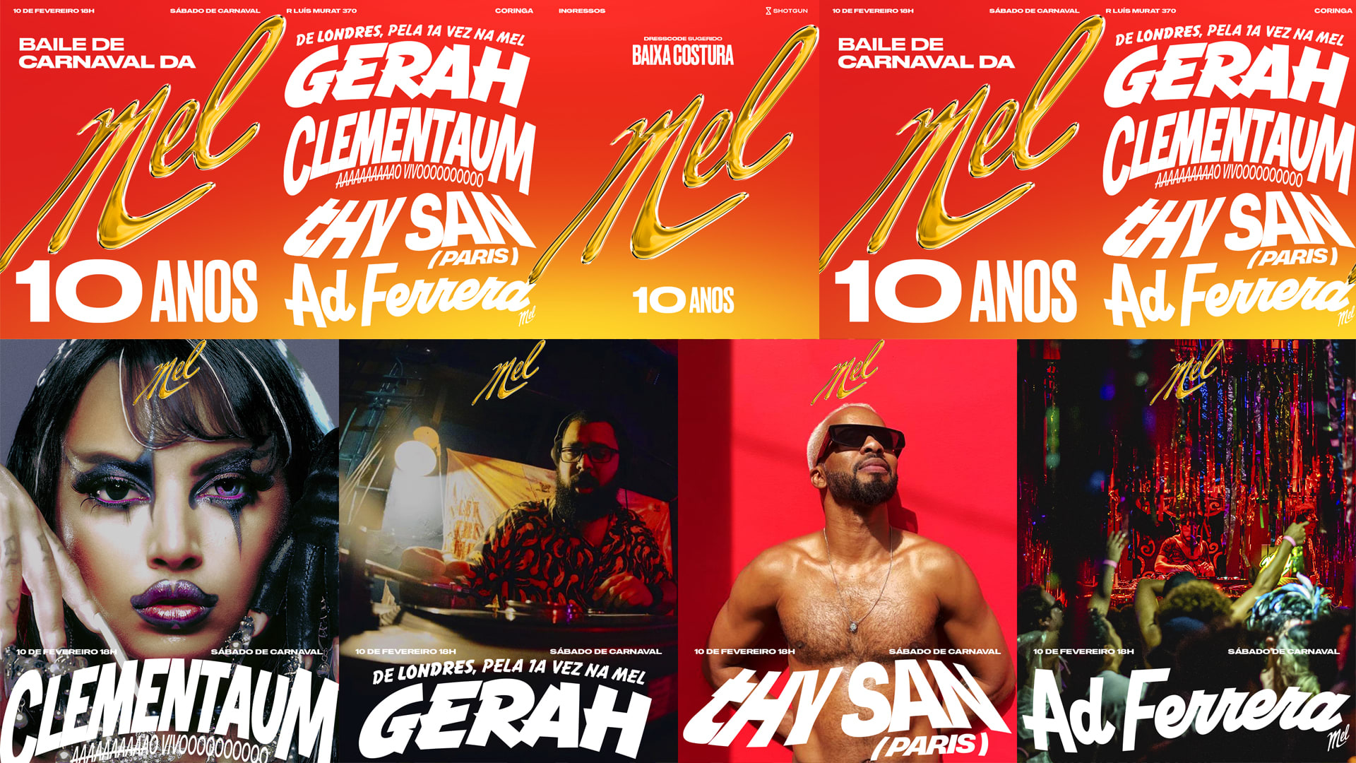 10/2: Baile De Carnaval Da Mel (Sábado De Carnaval)