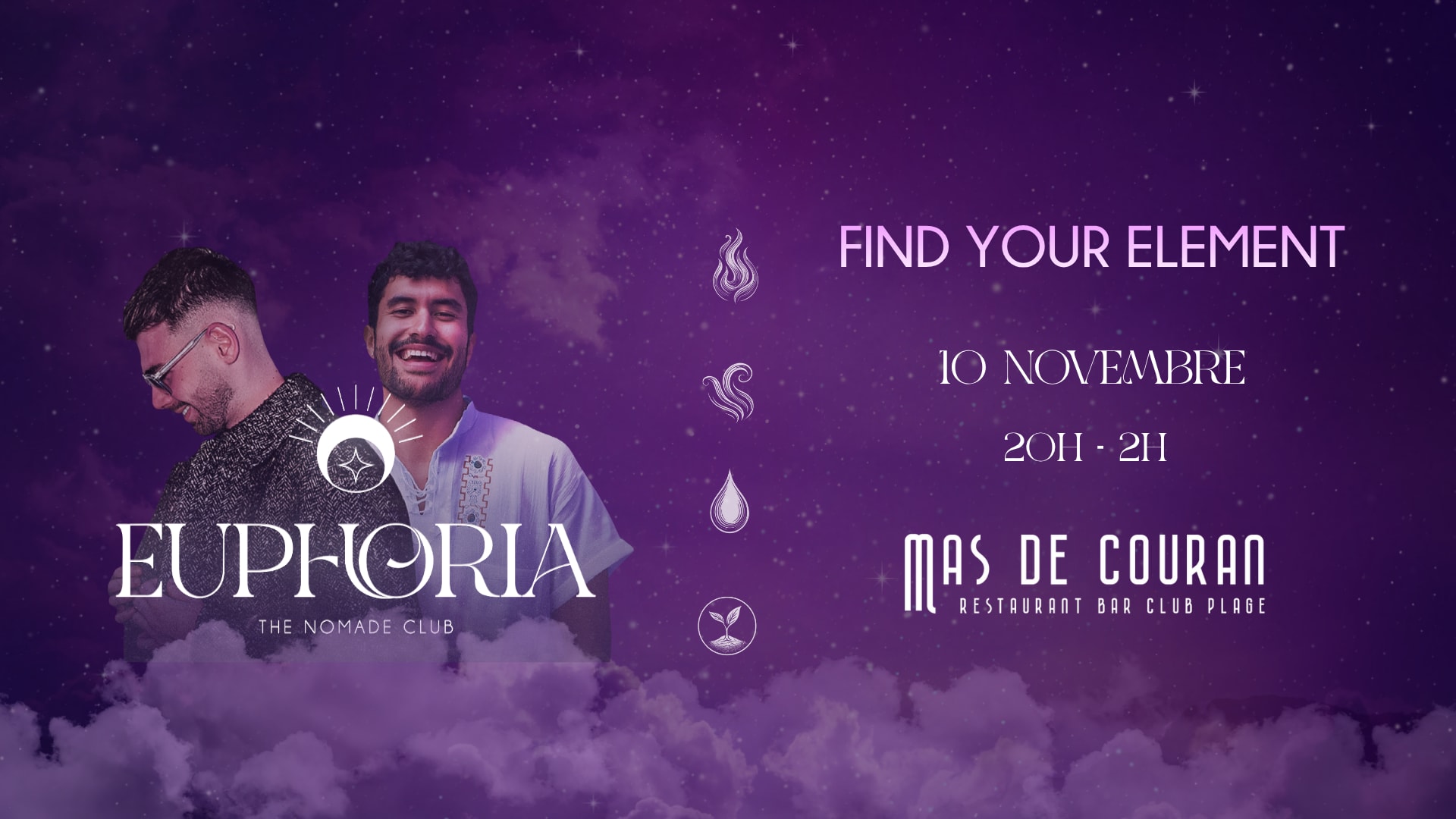 Euphoria X Mas Du Couran