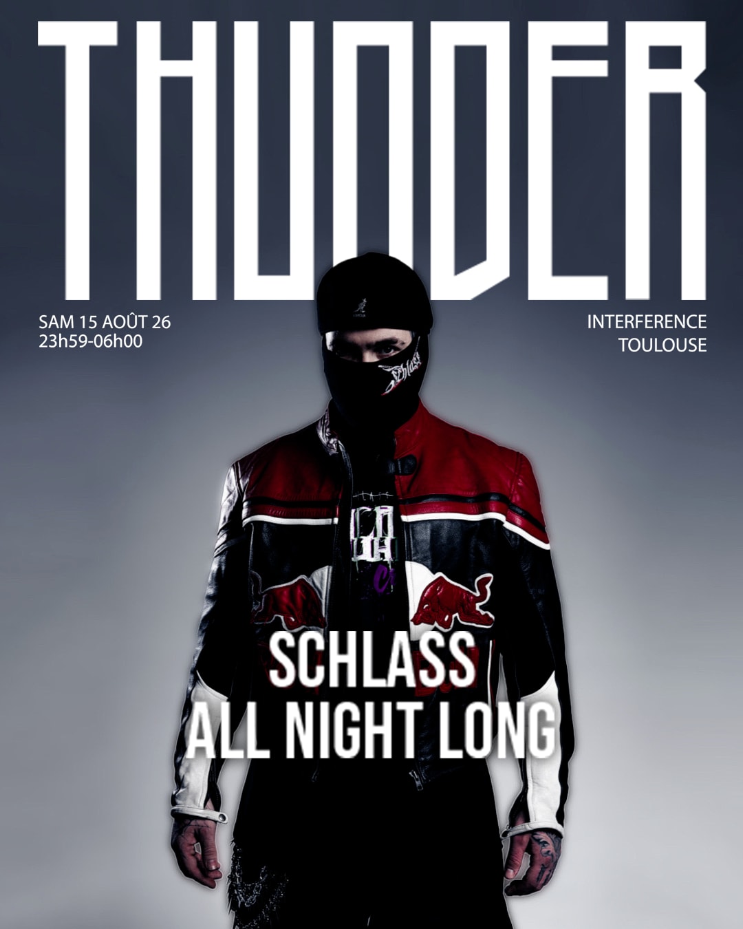 Thunder X Interference : Schlass All Night Long