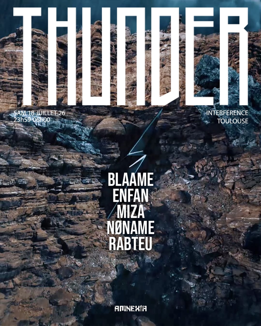 Thunder X Interference : Enfan, Rabteu, Noname, Bla…