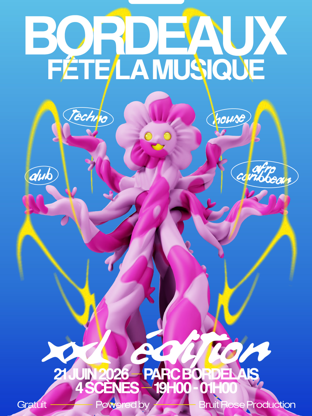 Bordeaux Fête La Musique • 5 Scènes