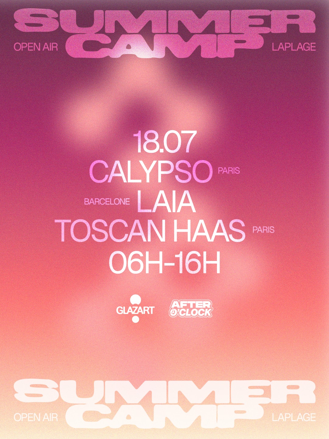 After O'clock X La Plage Open Air : Laia, Toscan Haas & More