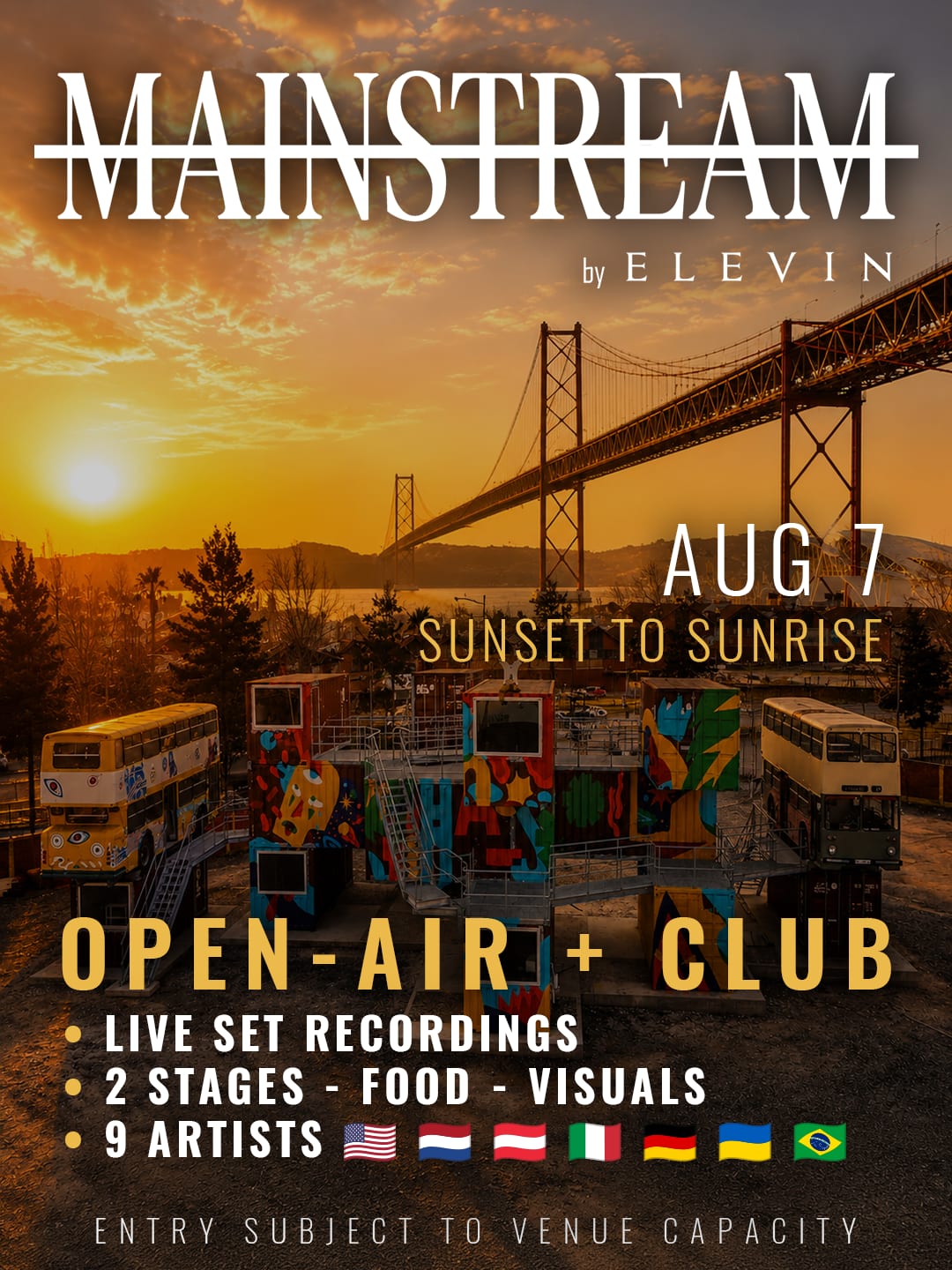 Notmainstream By Elevin | Open-Air + Club | Live Sets Filmed