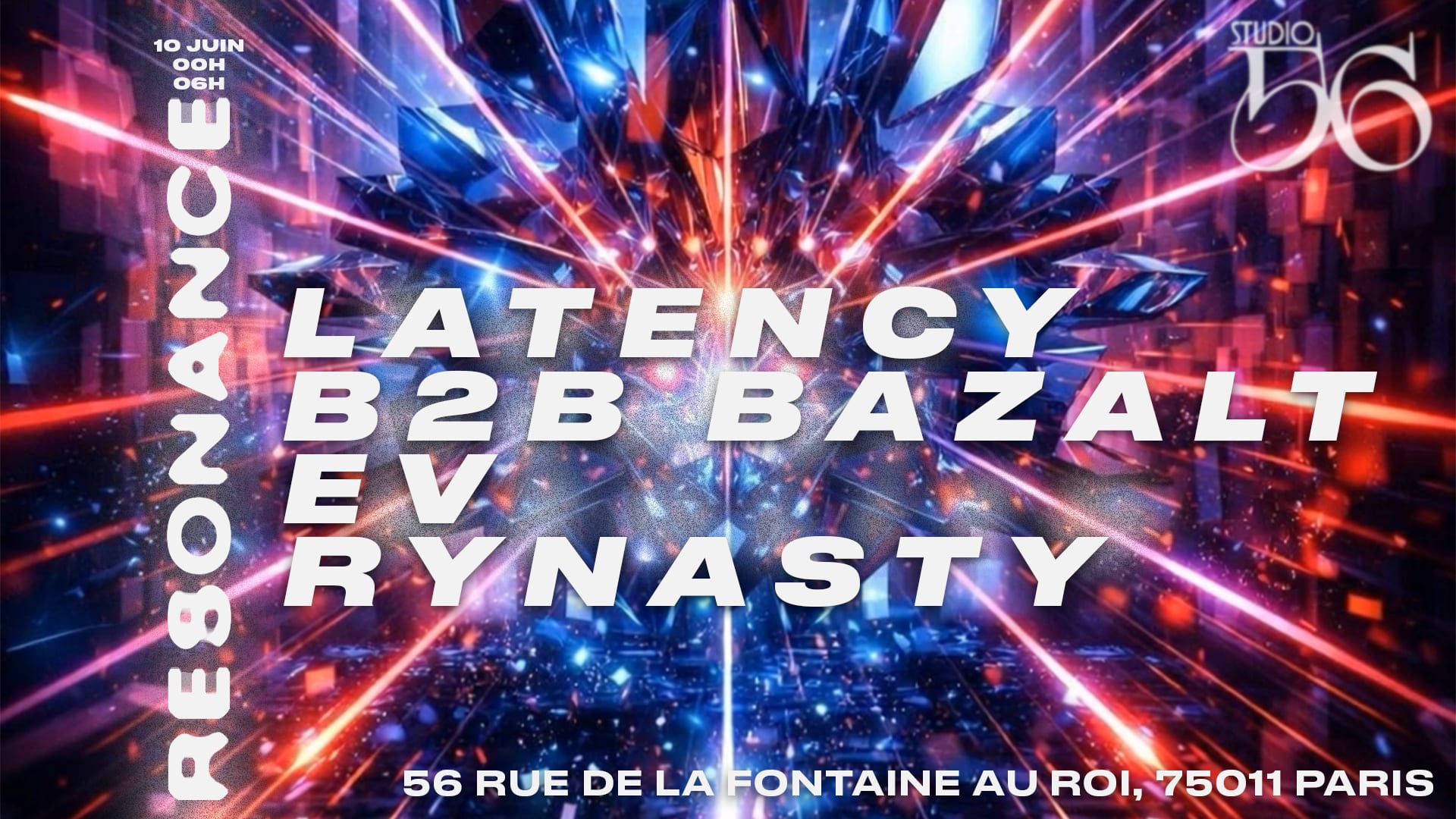 Resonance W/ Latency B2b Bazalt , Ev , Rynasty