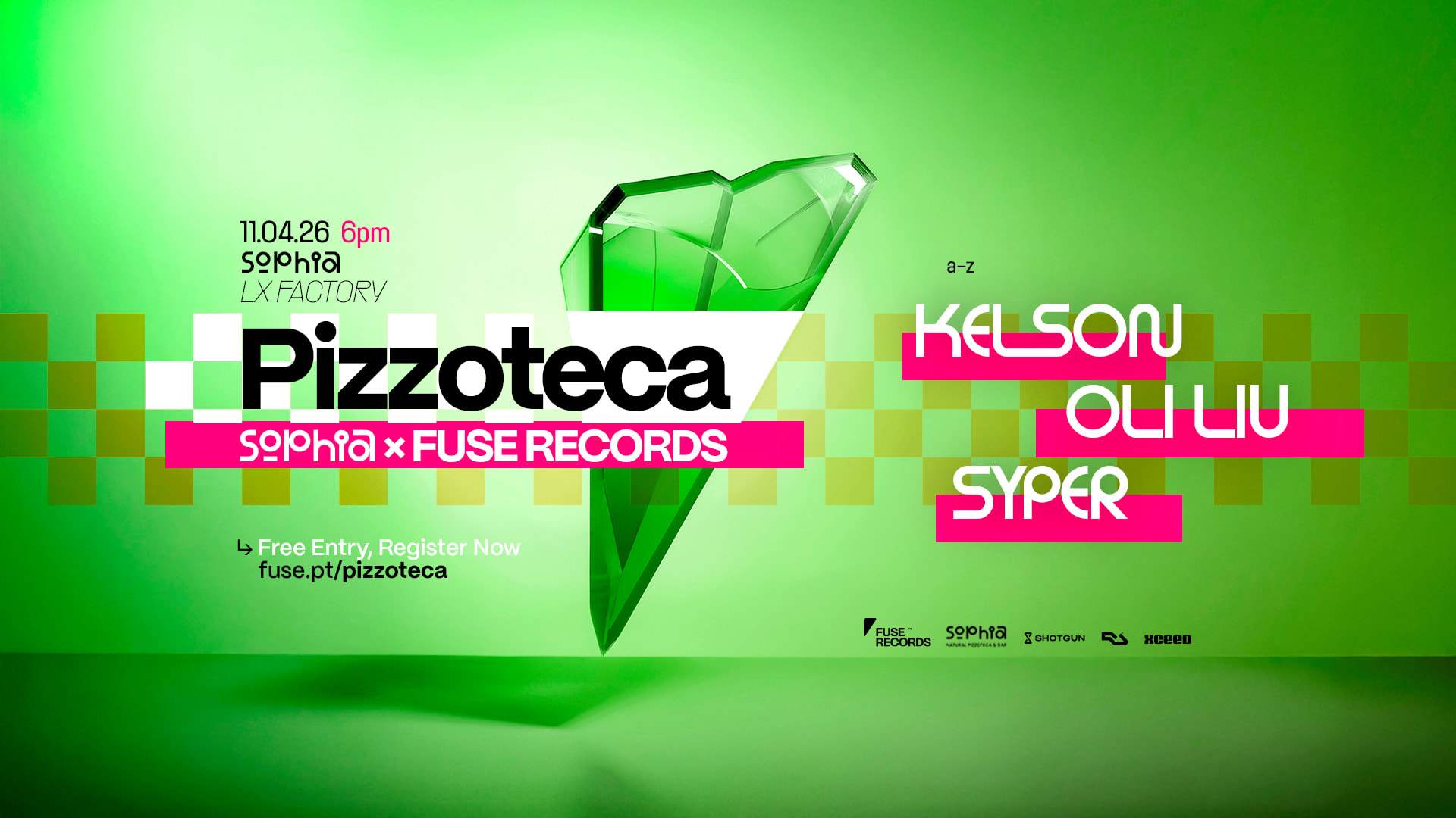 Fuse Records X Sophia: Pizzoteca (Free Entry)