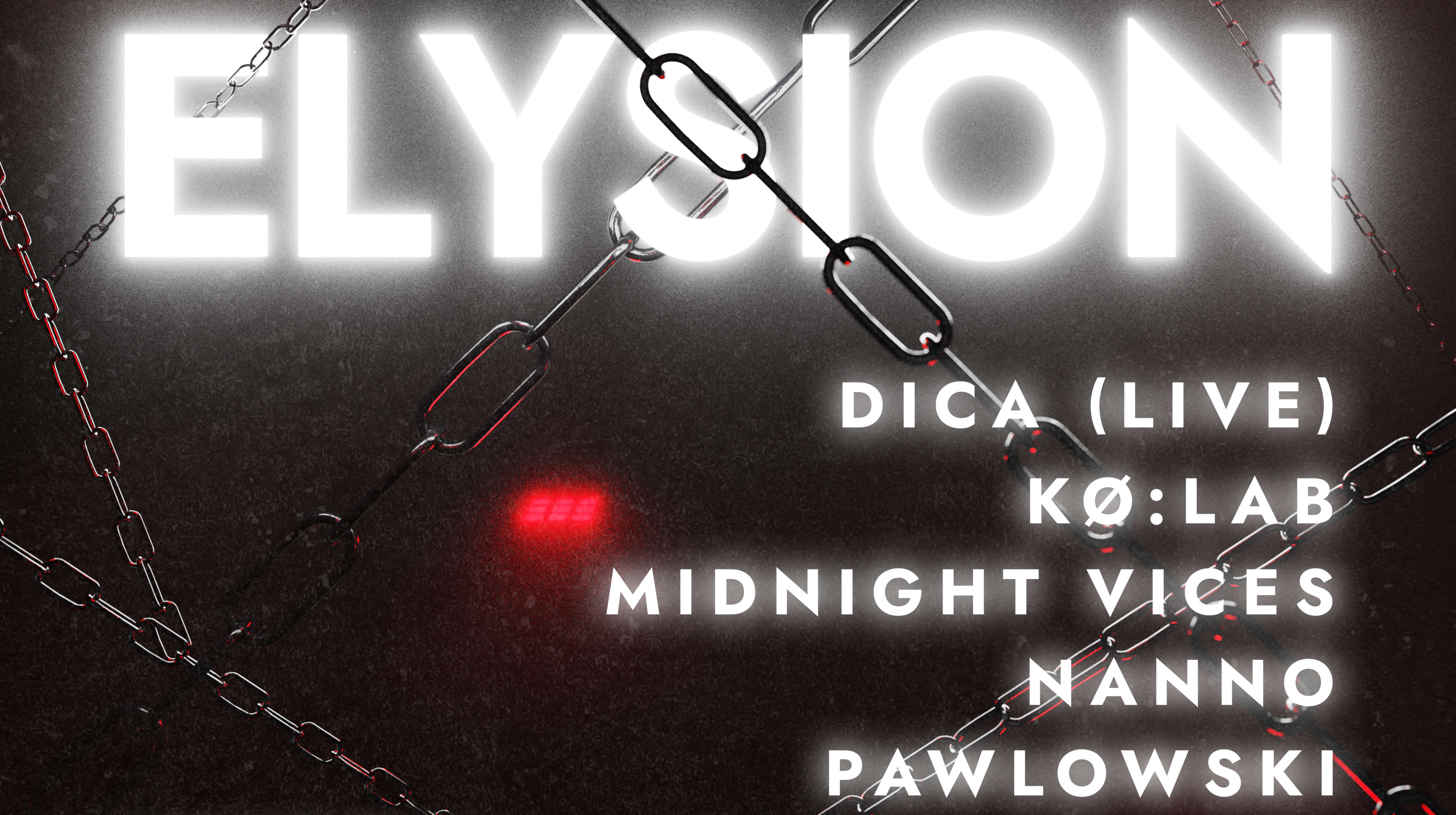 Elysion/With Midnight Vices, Pawlowski, Dica, Kø:Lab And More