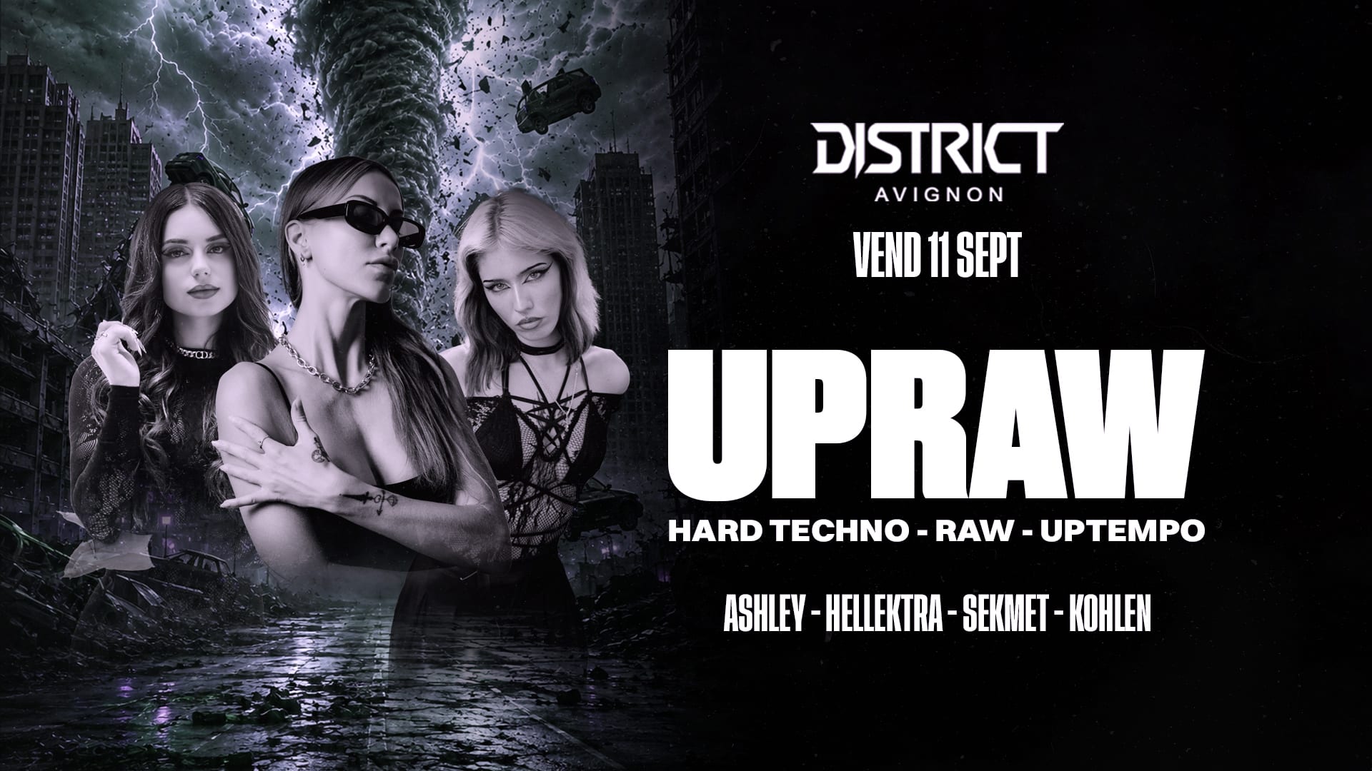 Upraw : Ashley + Hellektra + Sekmet + Kohlen