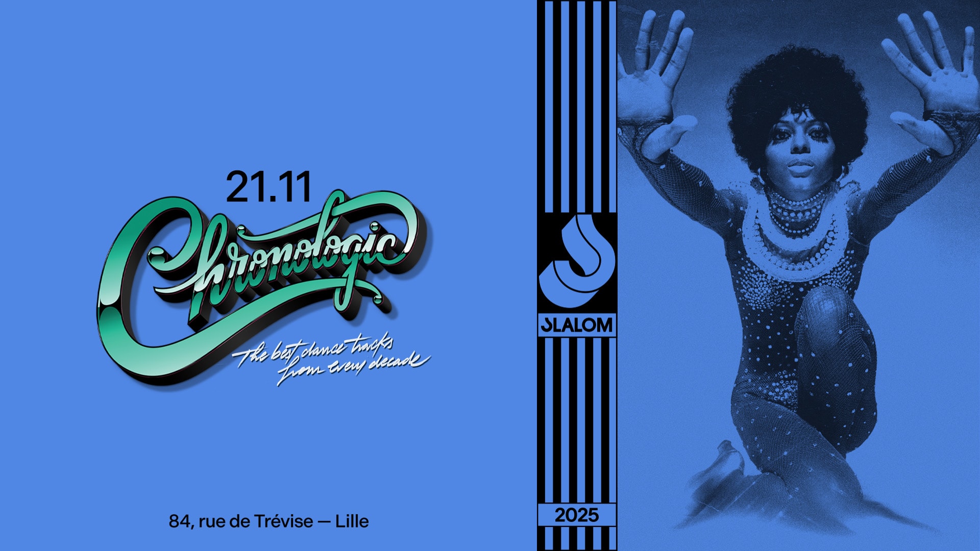 Slalom : Chronologic - La Time Machine Musicale (50s-2020s)