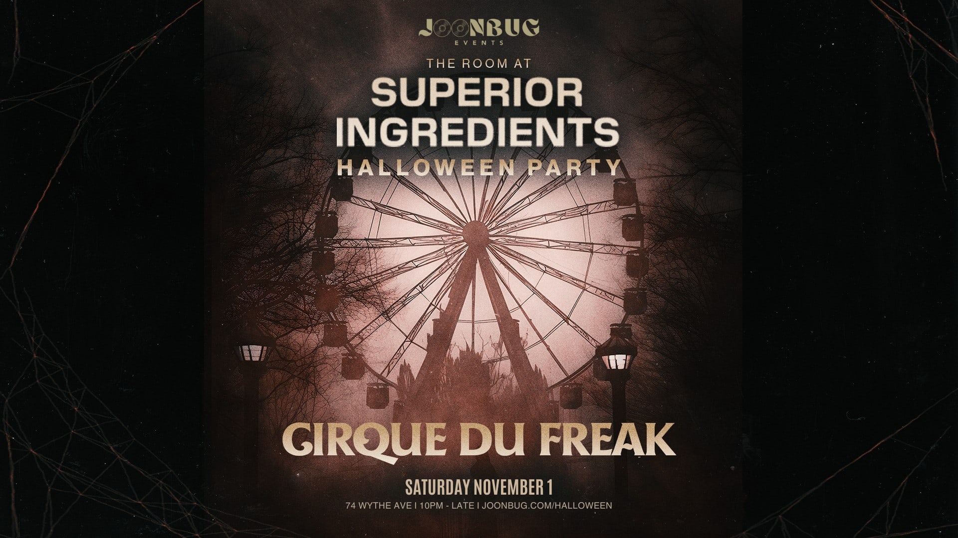Superior Ingredients Halloween Party Cirque Du Freak