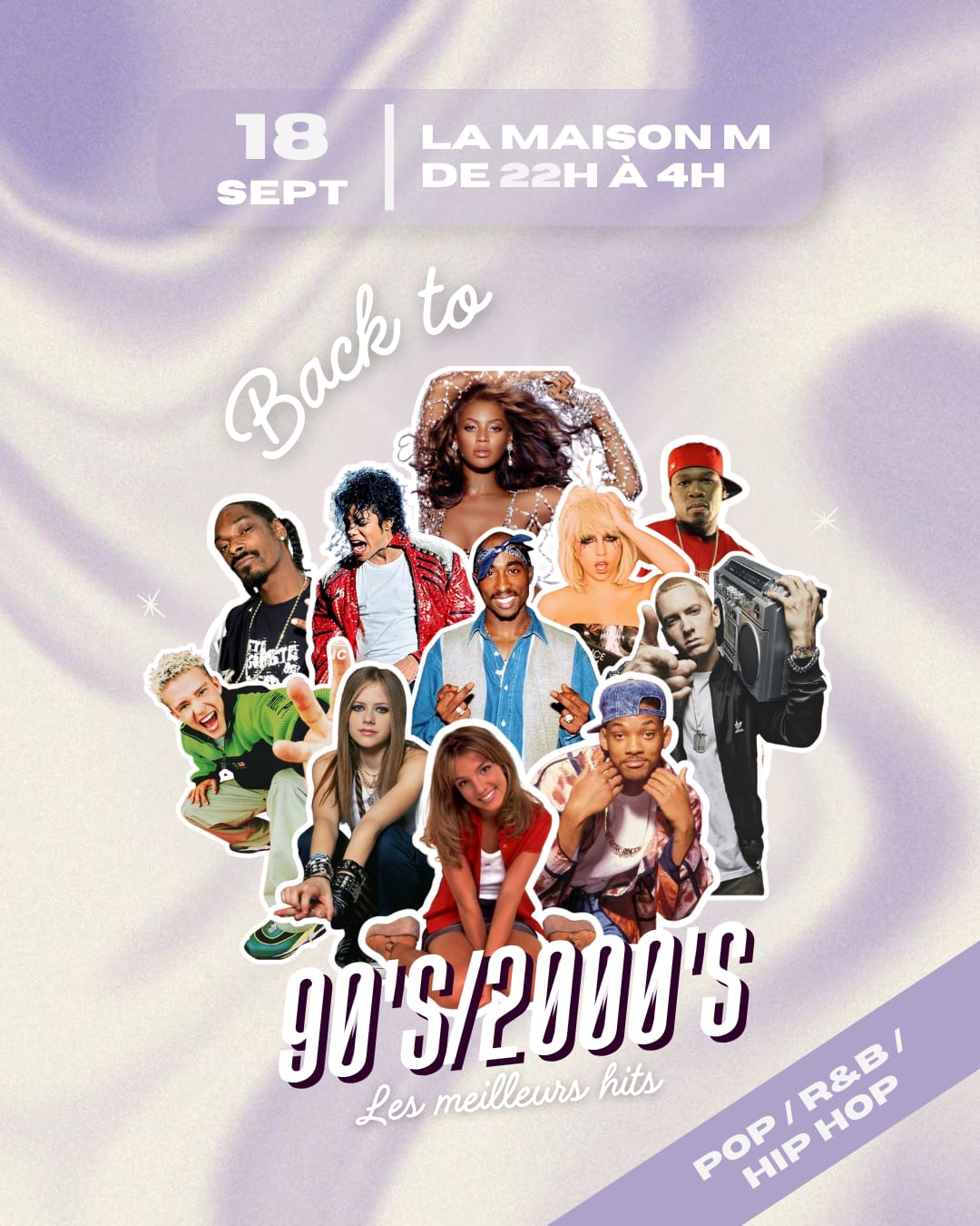 Back To 90/2000 : Le 18 Septembre À La Maison M