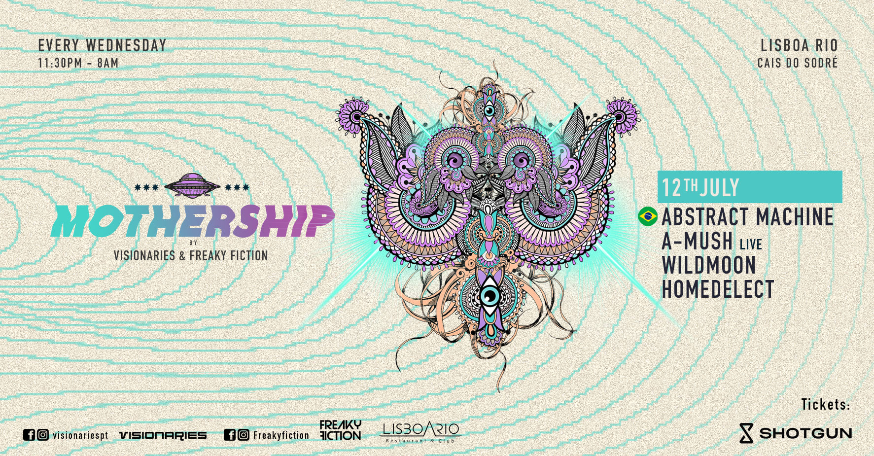 Mothership By Visionaries & Freaky Fiction - 12th July