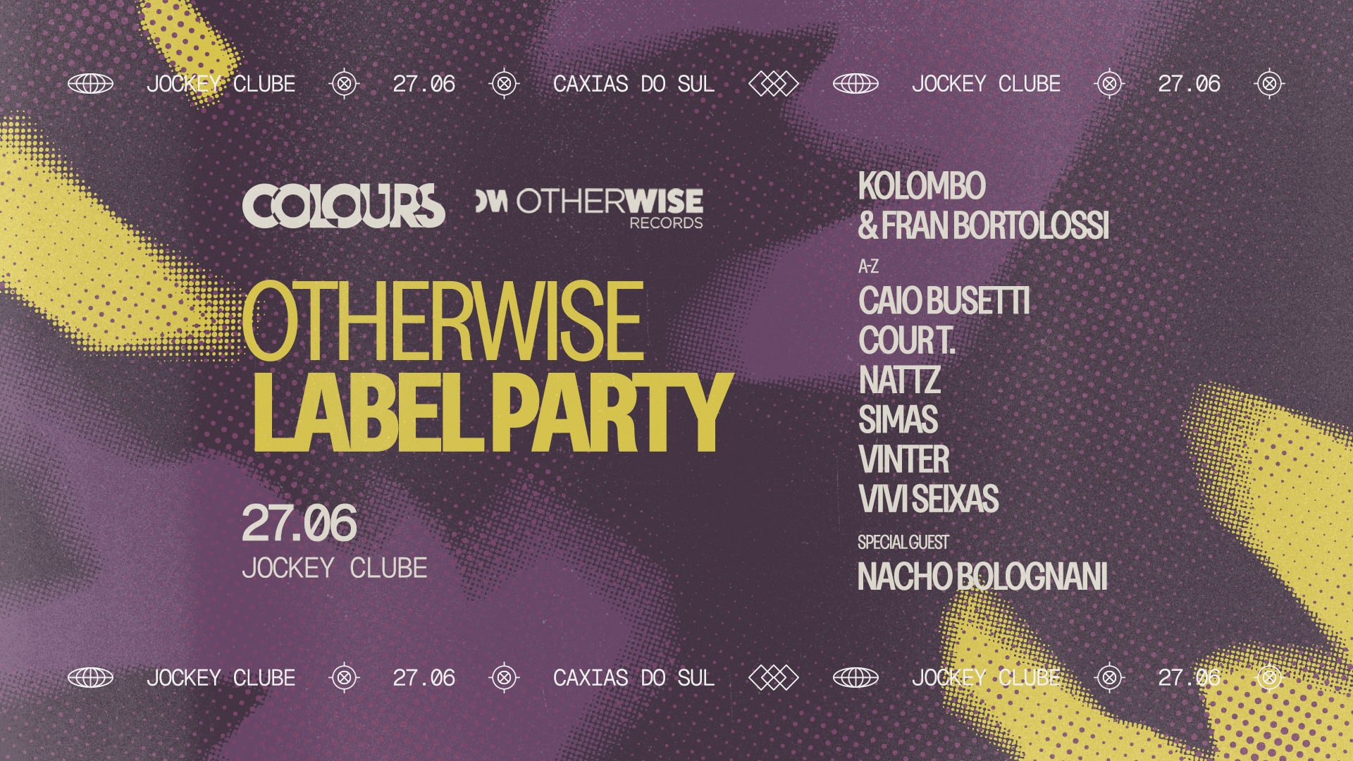 Colours Apresenta Otherwise Label Party