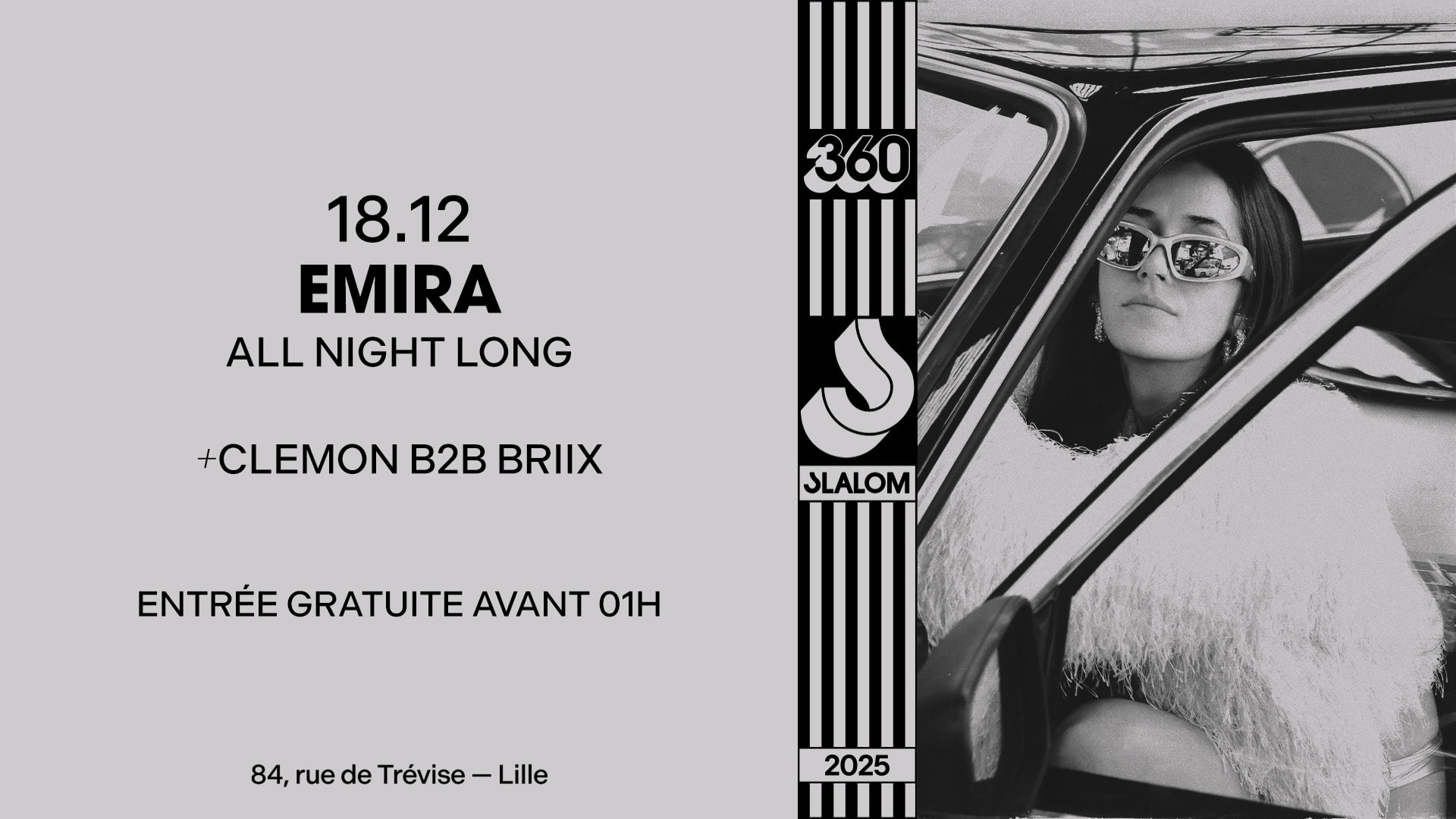 Slalom 360 : Emira (All Night Long)