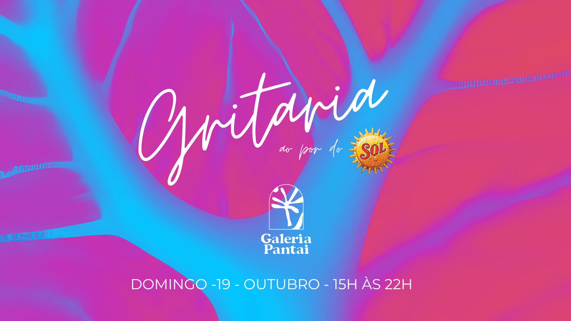 Gritaria Ao Por Do Sol - 19 De Outubro - No Pantai