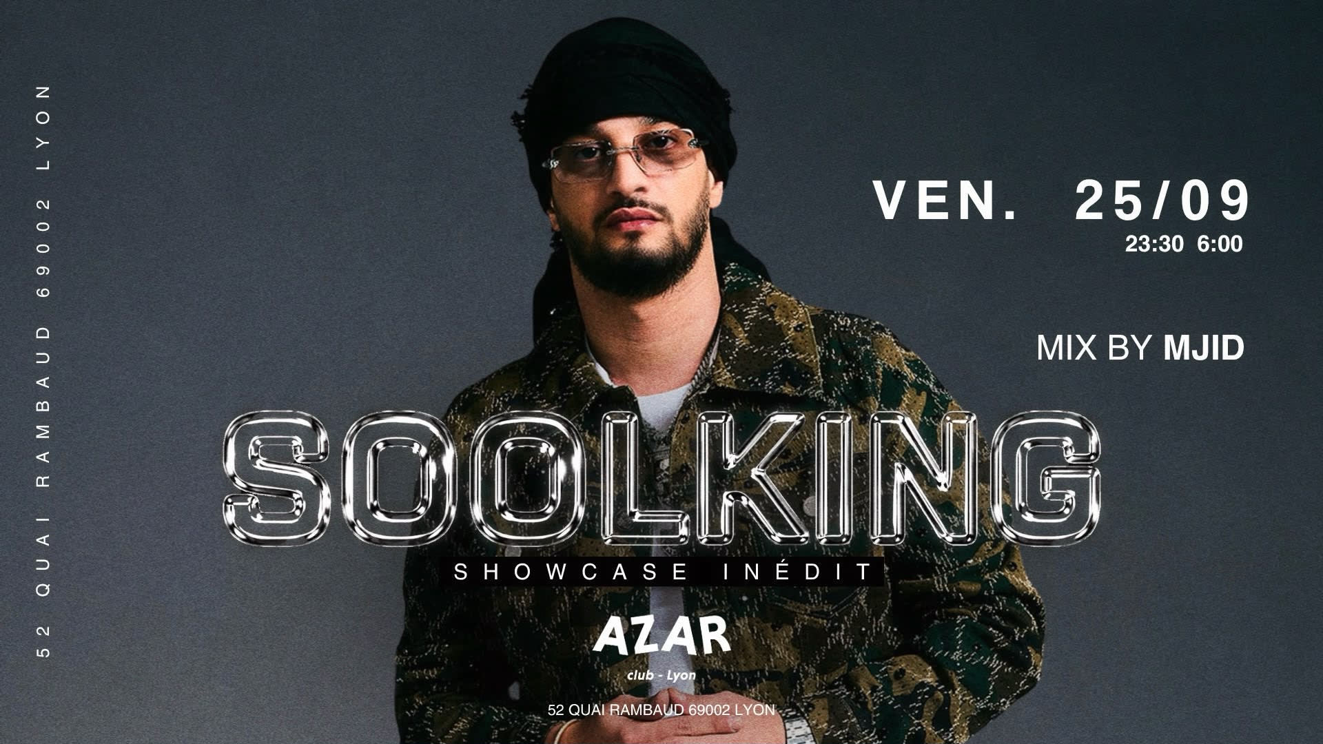 Showcase Soolking / Lyon