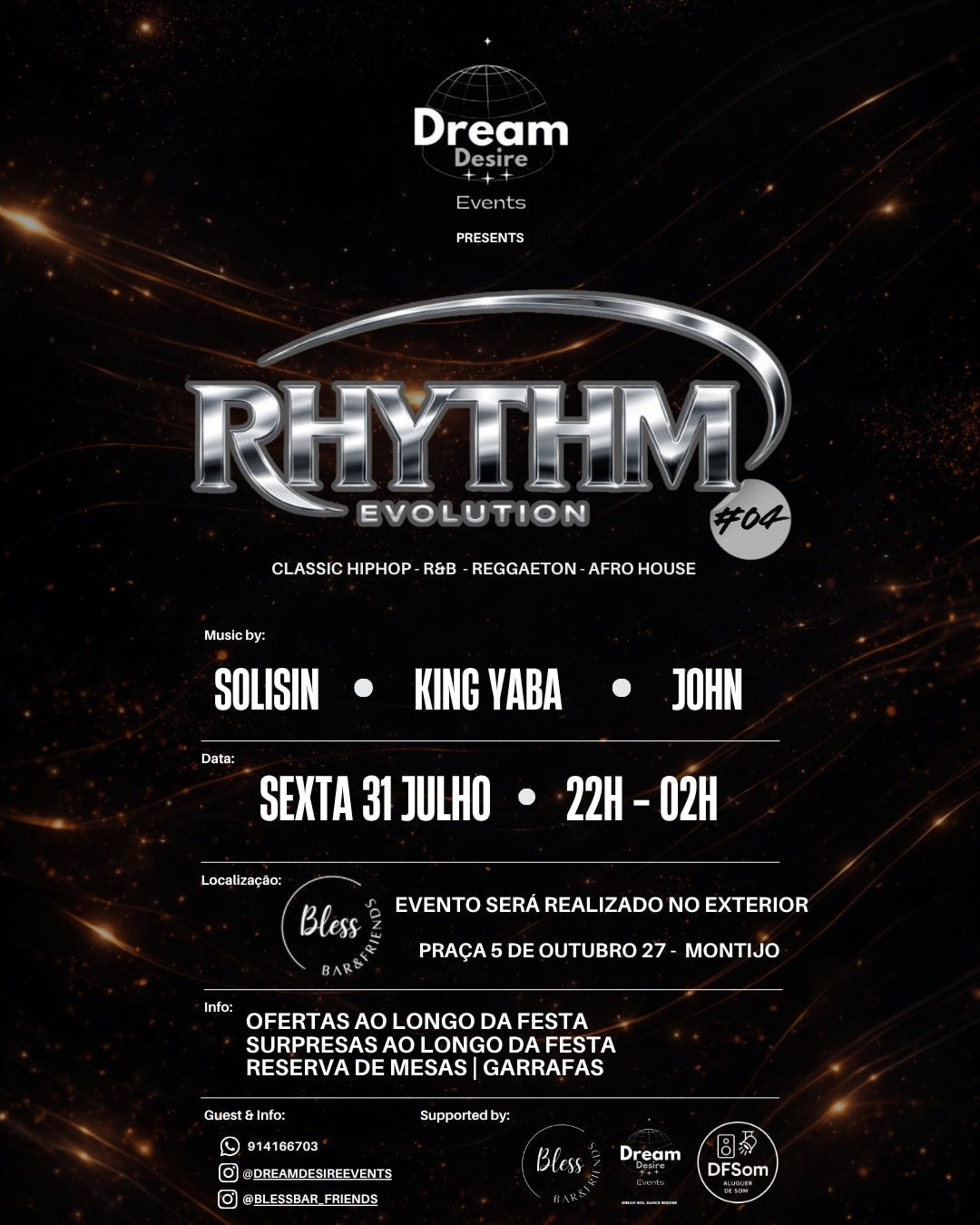 Rhythm Evolution #04 By Dream Desire Events -  Bless Bar