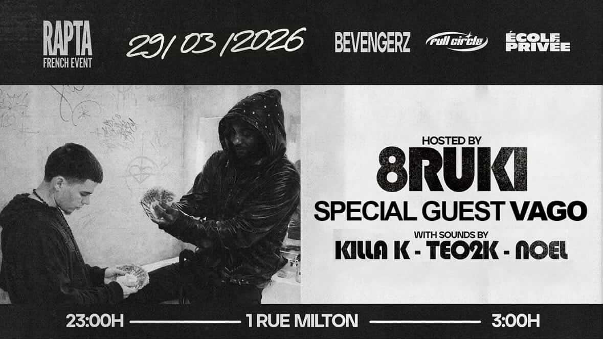 Rapta - French Rap Party Hosted By 8ruki