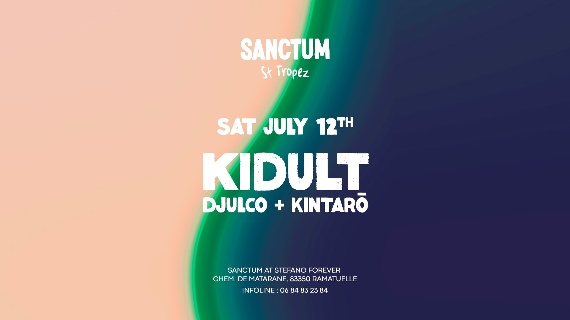 Kidult (Djulco B2b Kintaro) At Sanctum St-Tropez