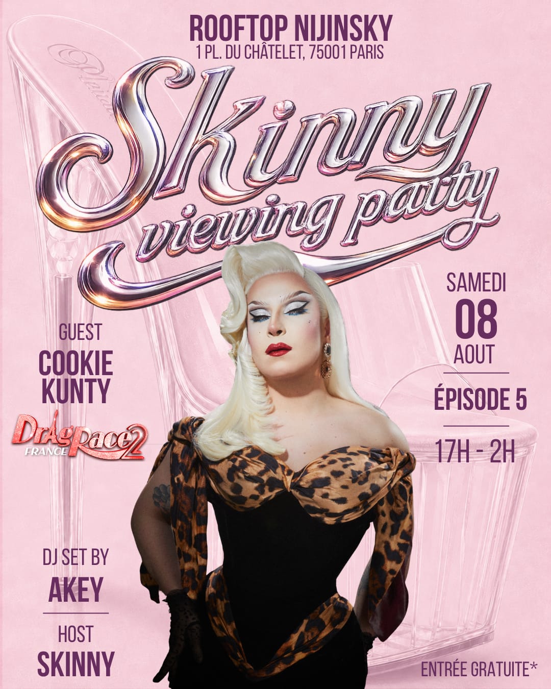 Skinny Viewing Drag Race France And Dj Set