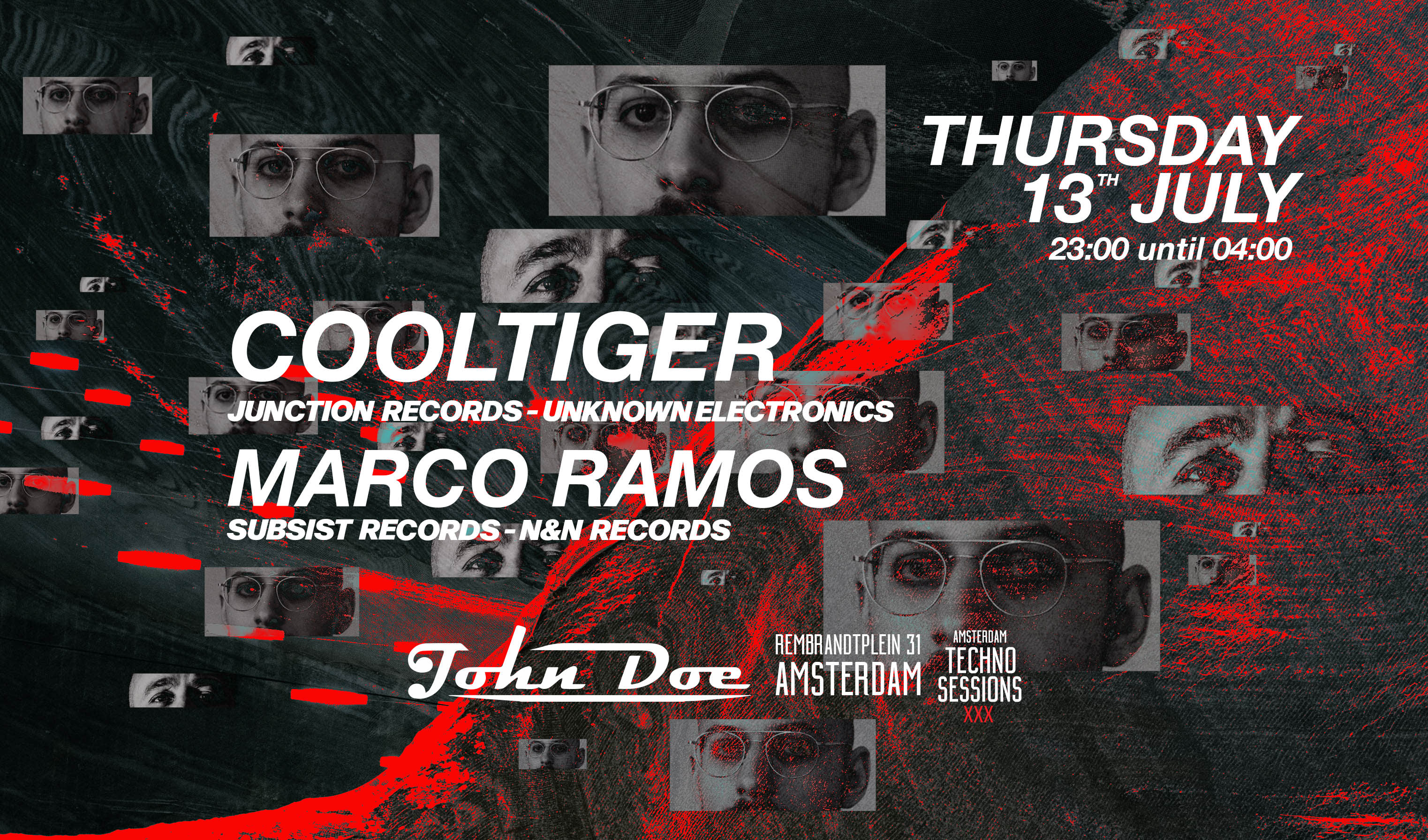 Amsterdam Techno Sessions W/ Cool Tiger (Junction Records)